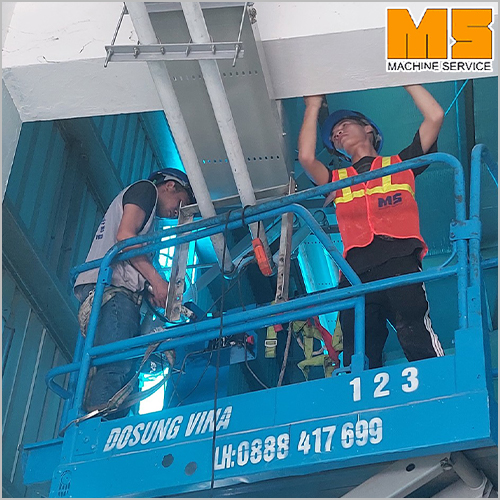 Lắp máng điện công ty Douson