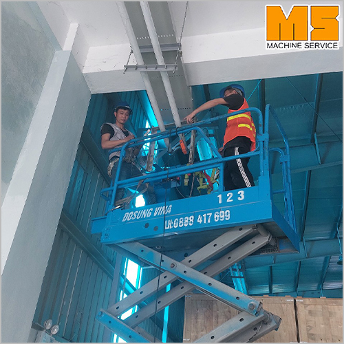 Lắp máng điện công ty Douson