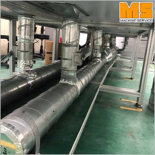 Lắp ống gió tiêu âm công ty Novatech