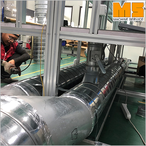 Lắp ống gió tiêu âm công ty Novatech