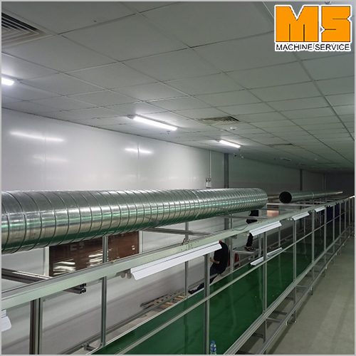 Thi công hệ thống thông gió công ty Forshort