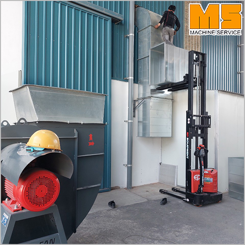Thi công hệ thống thông gió công ty Forshort