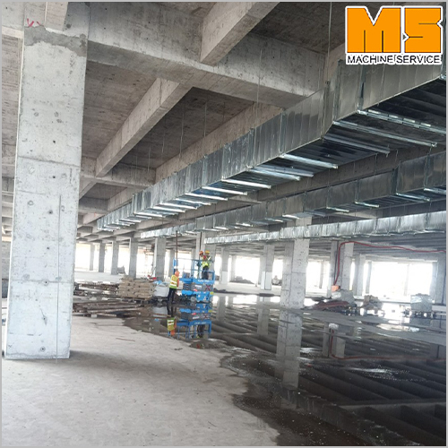 Thi công hệ thống thông gió điều hòa công ty Fushan