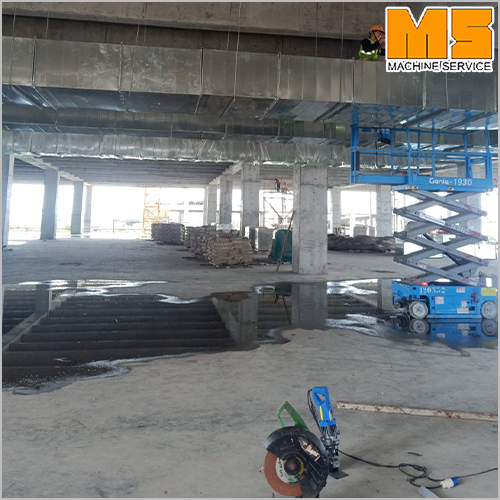 Thi công hệ thống thông gió điều hòa công ty Fushan
